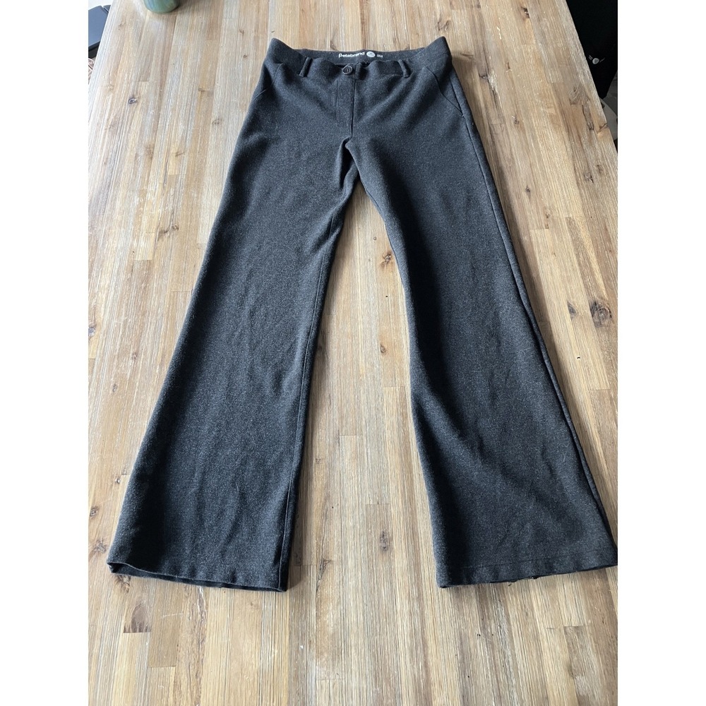 Betabrand Classic Straight Leg Dress Yoga Pant Womens Charcoal‎ Medium Petite - Picture 2 of 7